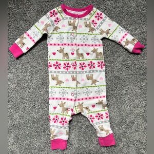 5/$15 Reindeer Kids One Piece Bodysuit